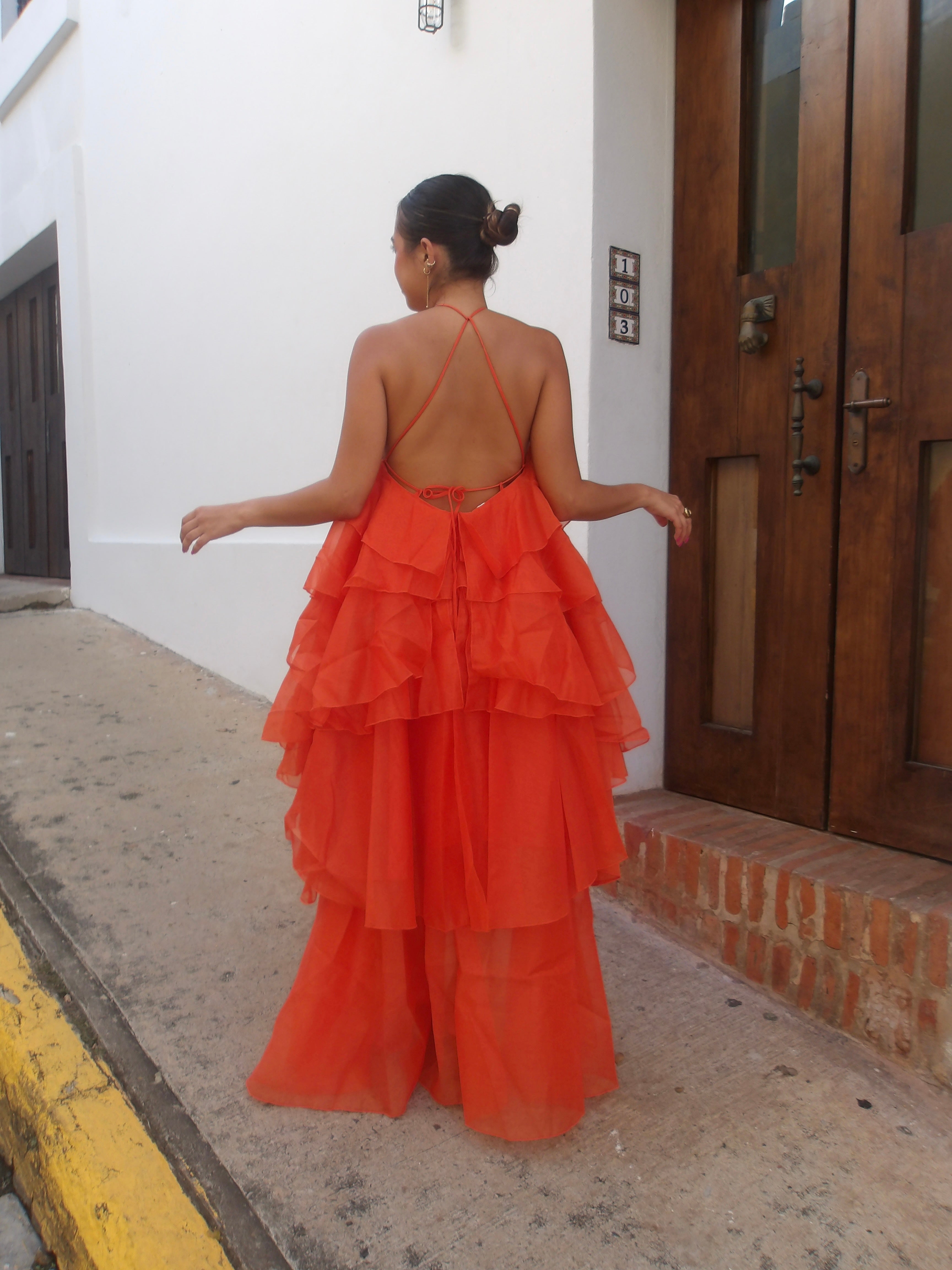 Aperol Spritz Dress